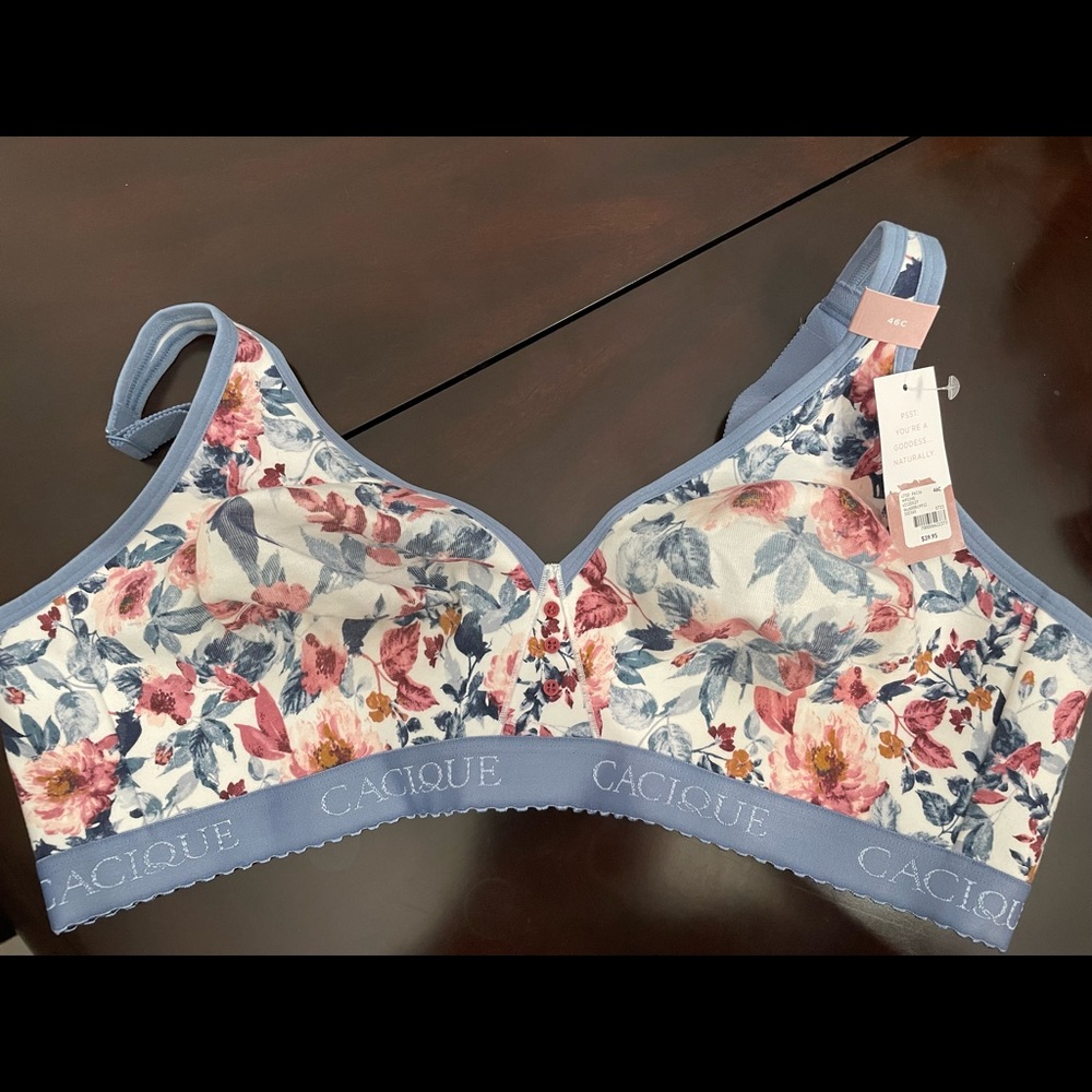 Cacique Smooth lightly lined balconette Bra